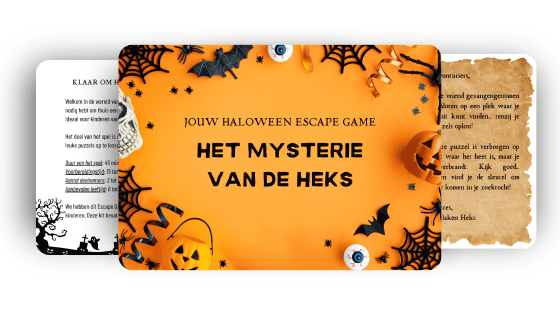 HET MYSTERIE VAN DE HEKS JOUW HALOWEEN ESCAPE GAME