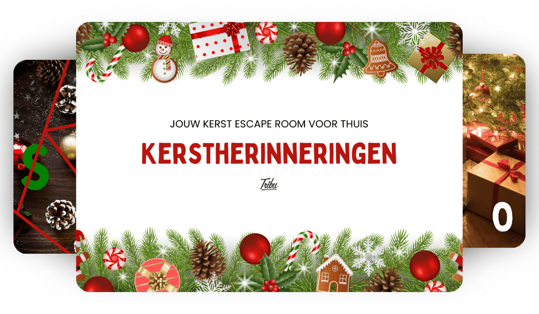 Escape Room voor thuis “Kerst Herinneringen” Gratis printbare kit!